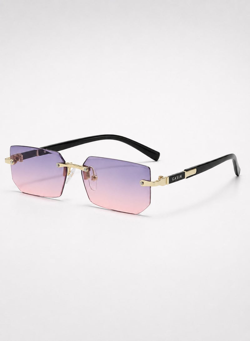 Gasin New Rimless Fashion Trend Sunglasses Personalized Sunglasses UV Protection Unisex - Image 1