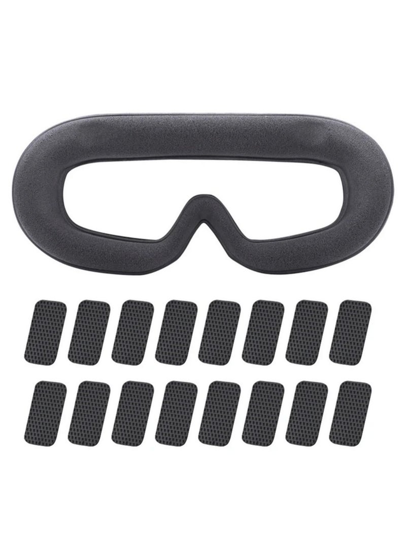 Sponge Eye Pad Face Cushion Cover Anti Light Leakage Face Padding Accessories Eye Mask Pad for DJI AVATA Goggles 2 Replacement Foam Cushion Enhances Comfort and Blocks Light Effectively - Image 1