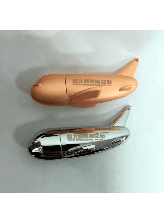 SOURCE Manufacturer Metal Aircraft U Disk Gift Aviation Gift U Disk Aircraft Model U Disk Aviation Exhibition Gift-Capacity:256MB - Image 4
