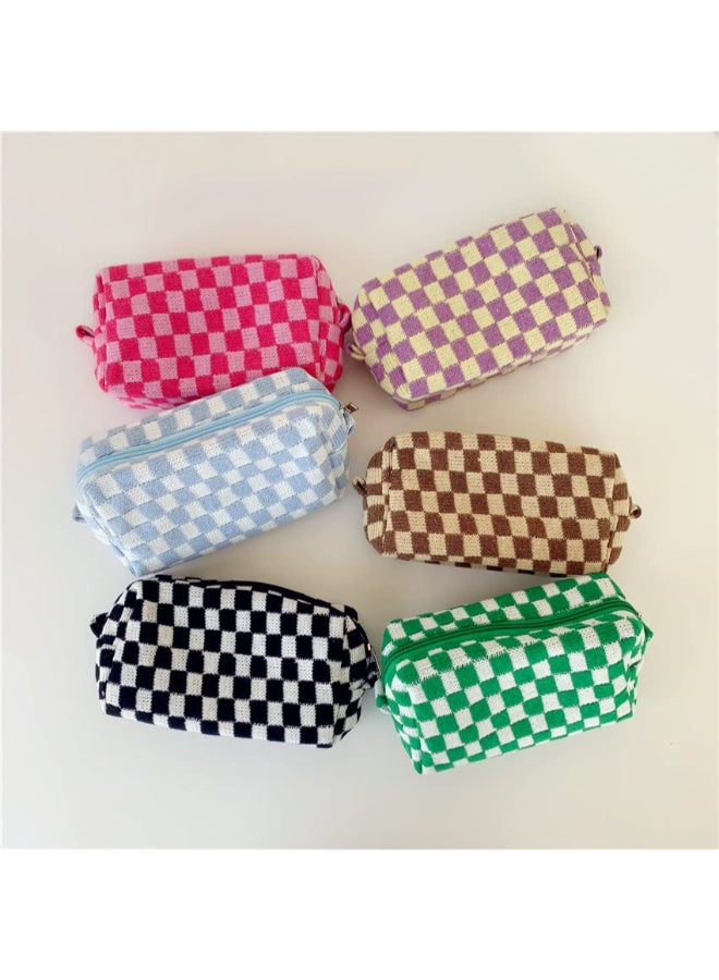 XPONNI Small Cosmetic Bag Cute Makeup Bag Y2k Accessories Aesthetic Make Up Bag Y2k Purse Cosmetic Bag for Purse Purple - Image 3