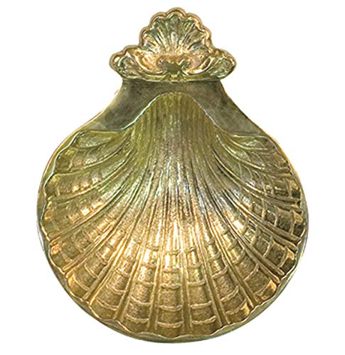 Milagros Baptismal Shell Brass - Image 1