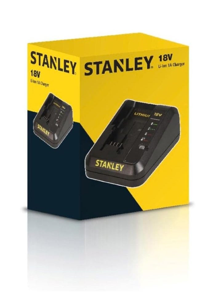 Stanley - STANLEY SC202 Battery Charger 18V 1.0A - Fast and Efficient Charging - Image 1