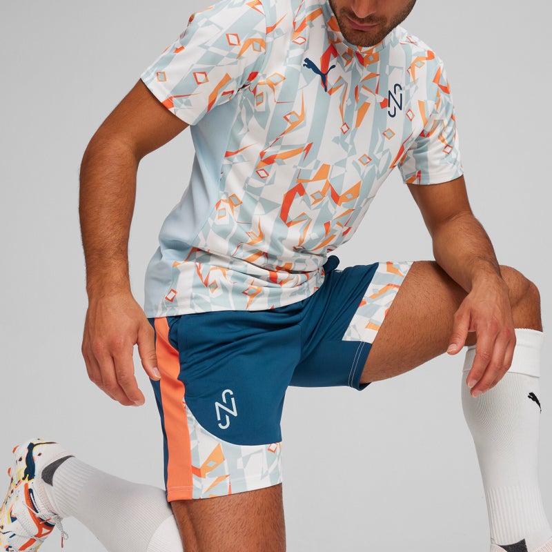 PUMA NEYMAR JR Creativity Mens Blue Football Shorts - Image 2