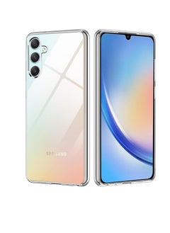 (Samsung Galaxy A34 ) Clear Silicone Soft Flexible TPU Rubber Shockproof Back Case Cover for Samsung Galaxy A34