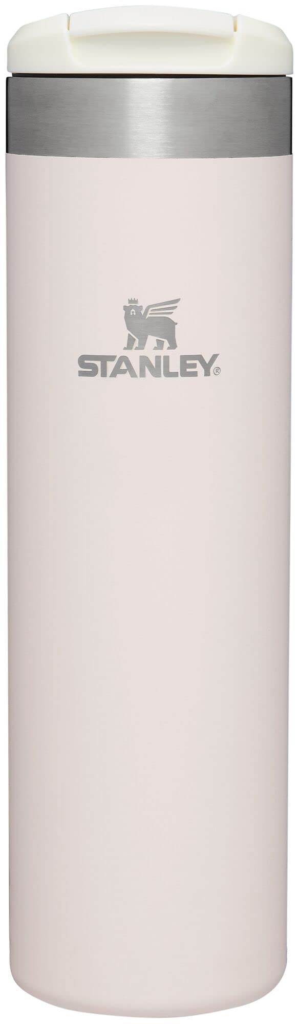Stanley AeroLight Transit Bottle, Vacuum Insulated Tumbler for Coffee, Tea and Drinks with Ultra-Light Stainless Steel 20oz, Rose Quartz Glimmer - Image 1