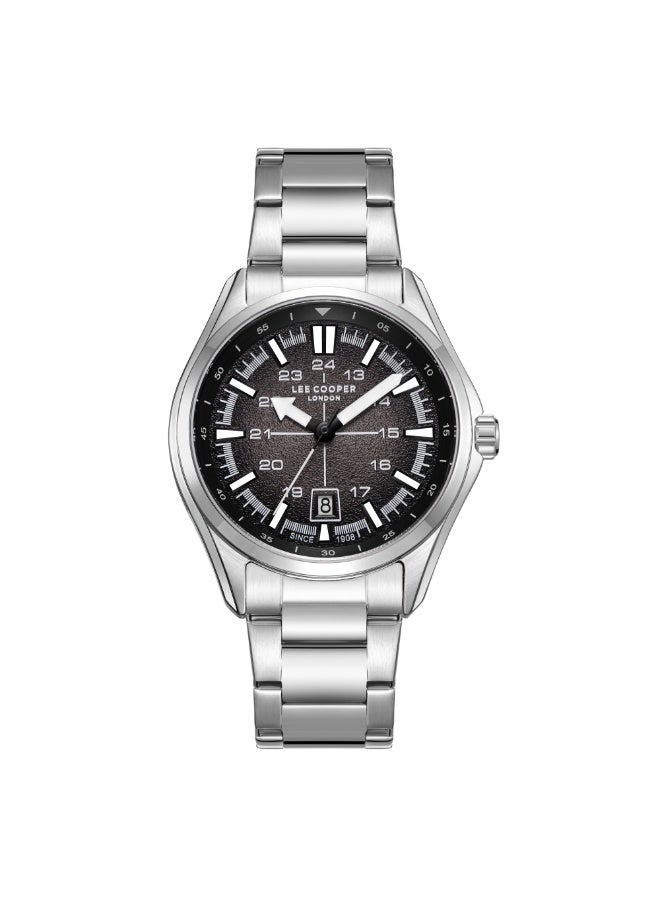 Lee Cooper ساعة يد معدنية للرجال LC08200.350 - 44 مم - Image 1