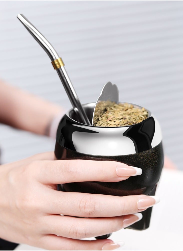 Stainless steel Argentine yerba mate tea cup, yerba mate tea cup, cute elephant shape, with filter - pzsku/ZDFB27411621A483D1D4EZ/45/_/1726305867/a86a7e57-4b85-42ae-a7ee-471db7180d56