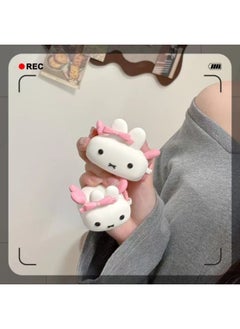 Creative Cartoon Wings Miffy Rabbit For Apple AirPods1/2 Bluetooth Headset Pro Protective Cover 3/4 For Silicone-Color:Wings Miffy Rabbit-Applicable Models:Airpods 4th Generation