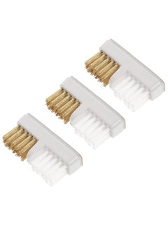 FOMIYES FOMIYES 3PCS Nail Drill Bit Brushes, Nail Sanding Head Cleaning Brushes, Nail Art Tools Copper Wire Brushes for Home and Salon Use 