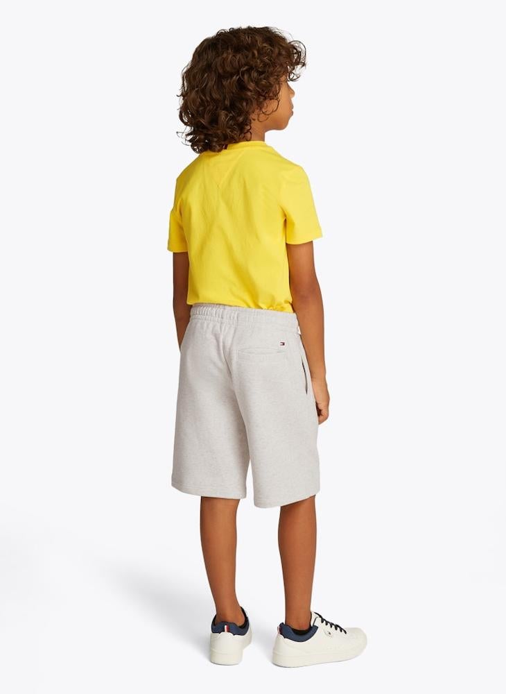 TOMMY HILFIGER Kids Drawstring Varsity Sweatshorts  - Image 2