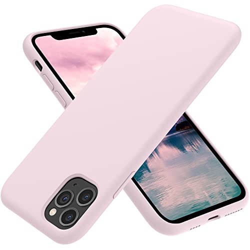 OTOFLY Compatible with iPhone 11 Pro Max Case for Women,Soft Silicone Designed [Military Grade Drop Protection] Shockproof Protective Phone Case Slim Thin Cover 6.5 inch,Ice Pink - Image 1
