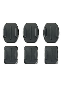 GoPro AACFT-001 Flat + Curved Adhesive Mounts (All Cameras) - Official Mount, One Size - Official Accessory 