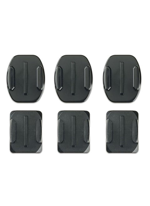 AACFT-001 Flat + Curved Adhesive Mounts (All Cameras) - Official Mount, One Size - Official Accessory