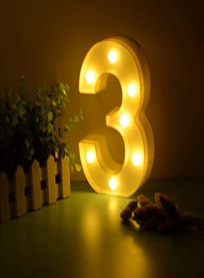 Luxaar Letter Sign Light for Luxury Style Decorative Birthday Wedding Party Home Decor Light Up (3) - Image 1