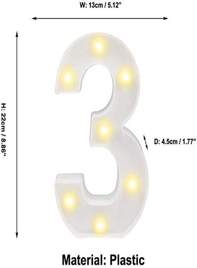 Luxaar Letter Sign Light for Luxury Style Decorative Birthday Wedding Party Home Decor Light Up (3) - Image 3