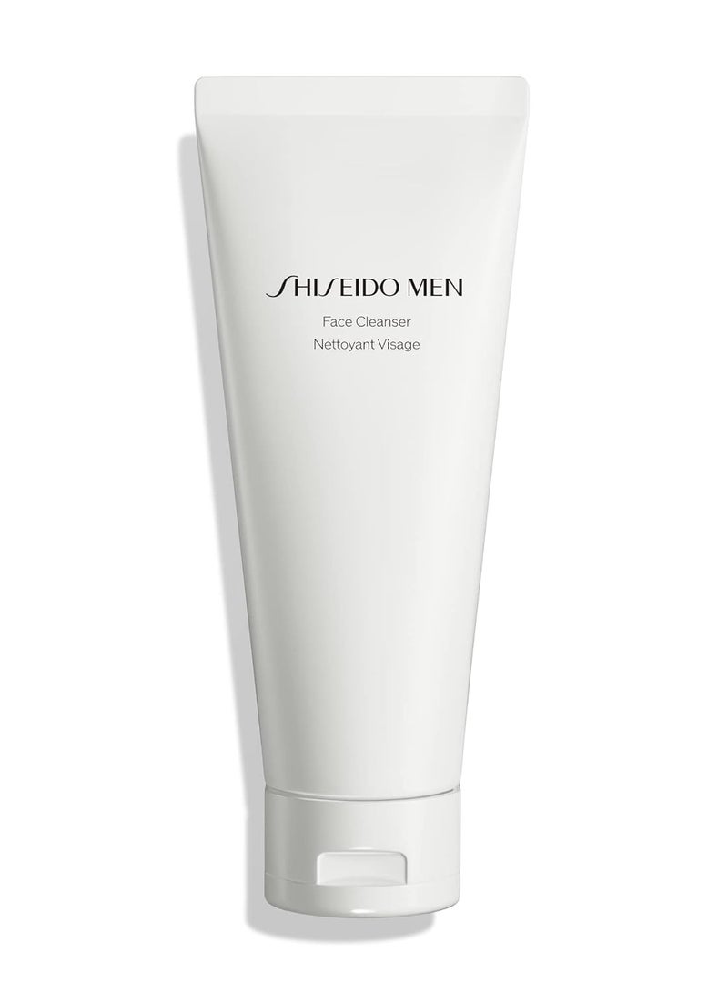 Shiseido Shiseido Men Face Cleanser - 125 mL - 2-in-1 Cleanser & Shaving Cream - Removes Dirt, Oil & Debris for Clean, Energized Skin - All Skin Types - Image 1