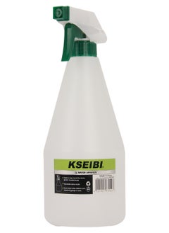 Water Hand Sprayer, Garden Pressure Water Spray Bottle, Plastic Reusable Adjustable Mist Sprayer Squirt Bottles Containers Refillable for Cleaning Solutions, Gardening, Plants (900ML White &Green)