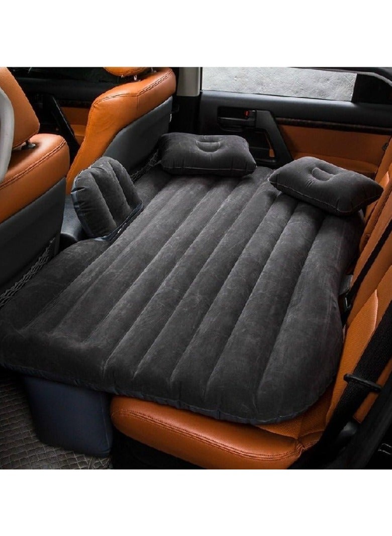 hayapoint Car Inflatable Mattress with Pillows, Portable Back Seat Air Bed for Car, SUV and Truck, Folding Travel Bed for Camping, Road Trips and Outdoor Sleeping, Universal Fit, Comfortable and Easy to Inflate - Image 2