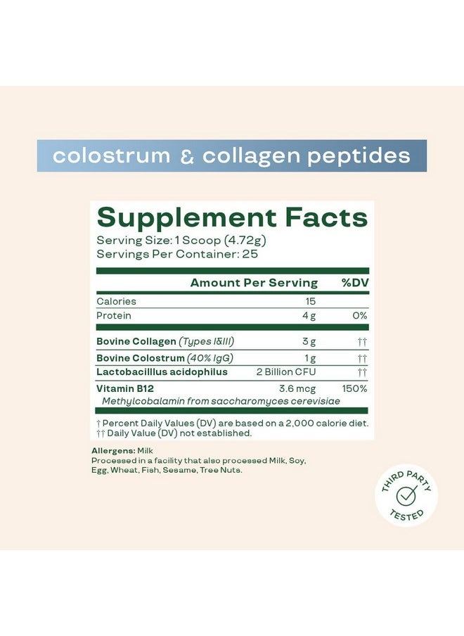 Bloom Nutrition Bloom Nutrition Bovine Colostrum Powder for Gut Health, Immune Support, Hair Growth & Beauty Supplement, Gluten Free, Sugar Free | Pure 40% IgG Premium Colostrum Superfood, Unflavored, 25 Servings  - Image 4