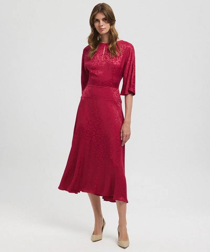 ابيكول Jacquard Viscose Dress