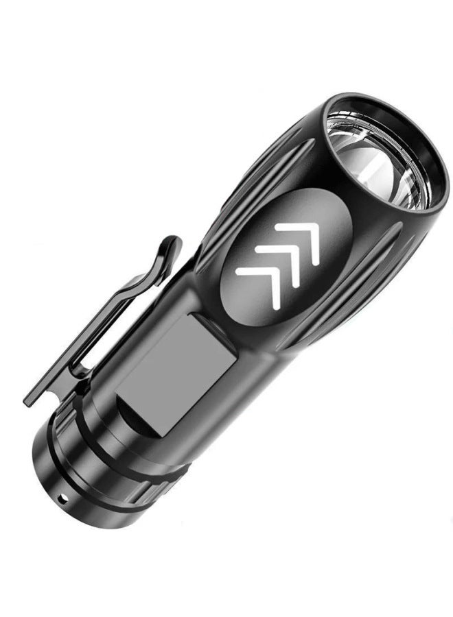 Super Bright Flashlight Special Force Strong Light Rechargeable Small Outdoor Durable Portable Mini Multifunctional Remote Light 