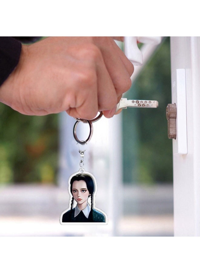 general Wednesday Advent Calendar 2025 Countdown Calendar Blind Box Keychain Pendant - Image 2