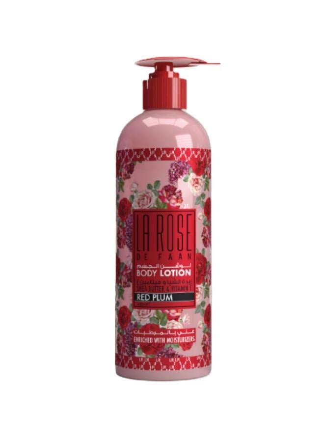 La Rose Body Lotion Red Plum  480 Ml