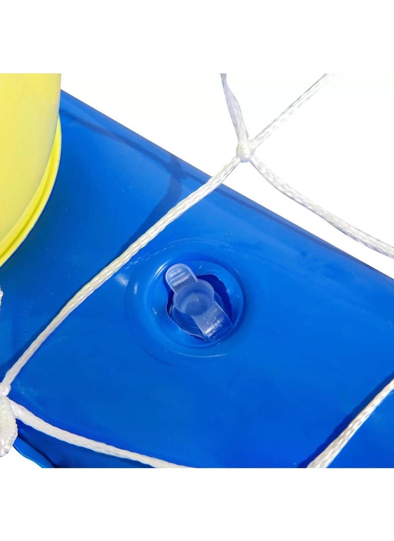 Toyfest Sea Pool Inflatable Football Water Ball Net Game Set - 142 x 76 cm (52123)  - Image 2