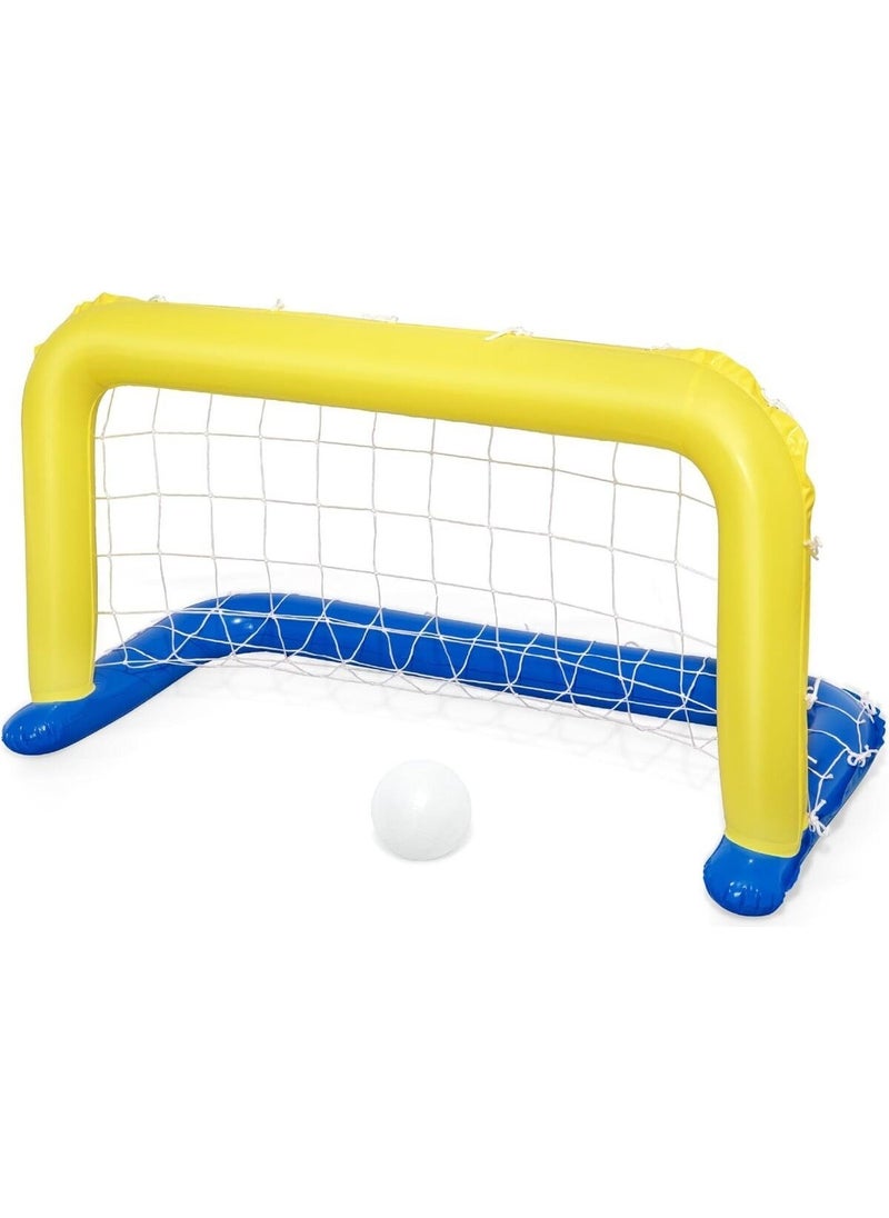 Toyfest Sea Pool Inflatable Football Water Ball Net Game Set - 142 x 76 cm (52123)  - Image 1