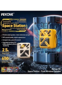 WEKOME WEKOME Beluga D8 Wireless Speaker-black  - Image 2