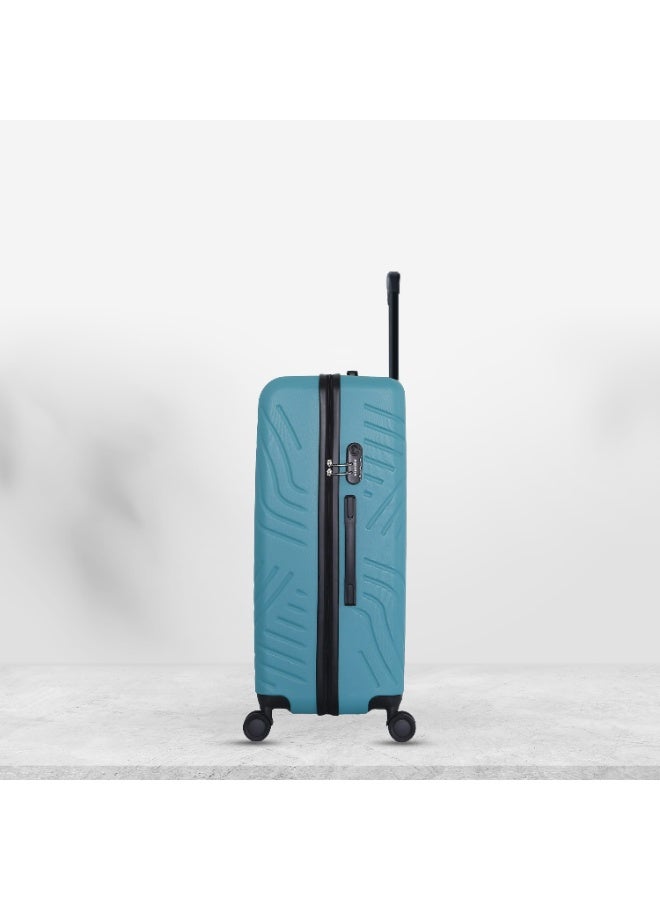 ستارجولد مجموعة أمتعة خفيفة الوزن من 3 قطع مصنوعة من مادة ABS الصلبة مع عجلات دوارة 360 درجة وقفل رقمي ومقبض من سبائك الألومنيوم - Image 4