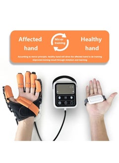 General Rehabilitation Robot Gloves for Stroke Patients People with Hand Disorders Caused by Cerebral Palsy Recover Five-Finger Splitter Trainer Upgrade Hand Recovery Massager  - Image 4