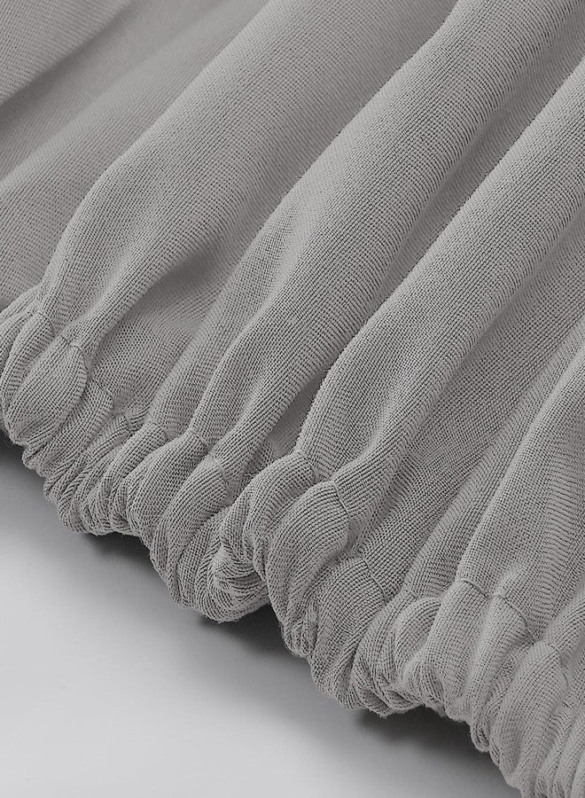 Modern Threads Soft Microfiber Solid Sheets - Luxurious Microfiber Bed Sheets - Includes Flat Sheet, Fitted Sheet with Deep Pockets, & Pillowcases Vapor Blue Full - Image 5