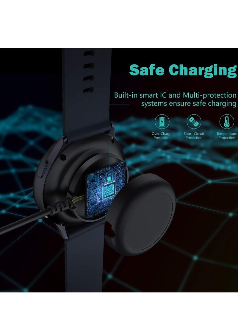 شاحن متوافق مع ساعة سامسونج جالاكسي ووتش 4/4 كلاسيك ووتش 3 أكتيف 1 2 SM-R500 SM-R830 SM-R820 SM-R840 SM-R850 - Image 5