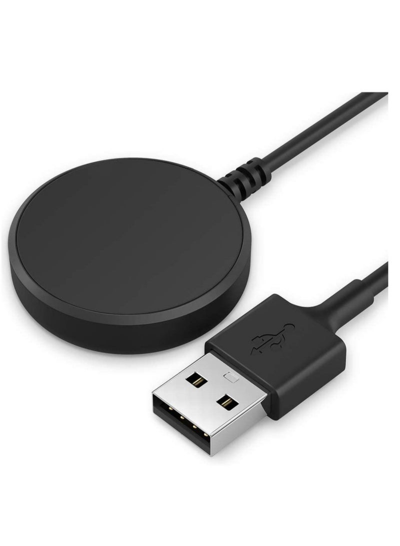 شاحن متوافق مع ساعة سامسونج جالاكسي ووتش 4/4 كلاسيك ووتش 3 أكتيف 1 2 SM-R500 SM-R830 SM-R820 SM-R840 SM-R850 - Image 1