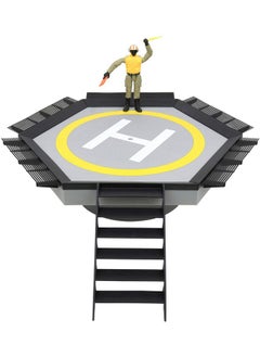 Click N' Play Military Helipad Playset With Accessories 28Piece Playset (Cnp4303)  - Image 2