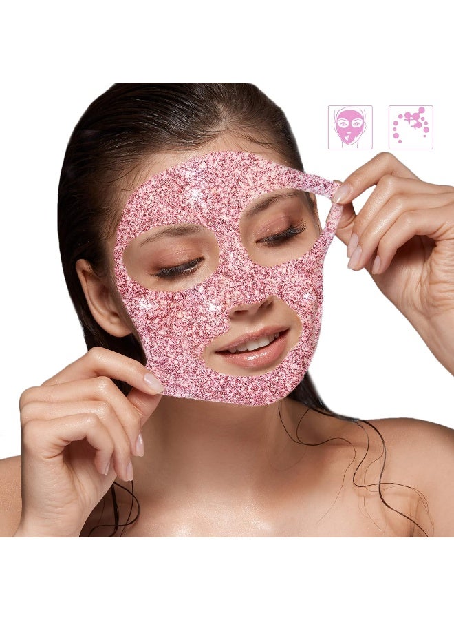 REVUELE - Rejuvenating Pink Colour Glow Peel Off Glitter Mask - 80Ml - Image 3