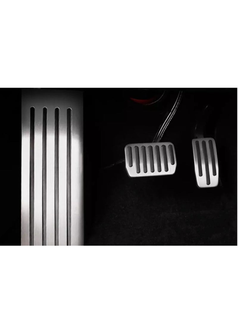 Generic For Tesla Model 3 Y X S 2022/2023 Anti-Slip Foot Pedal Pads Aluminum Accelerator Brake Foot Rest Foot Pedal Pads for Model 3 Y - Image 5