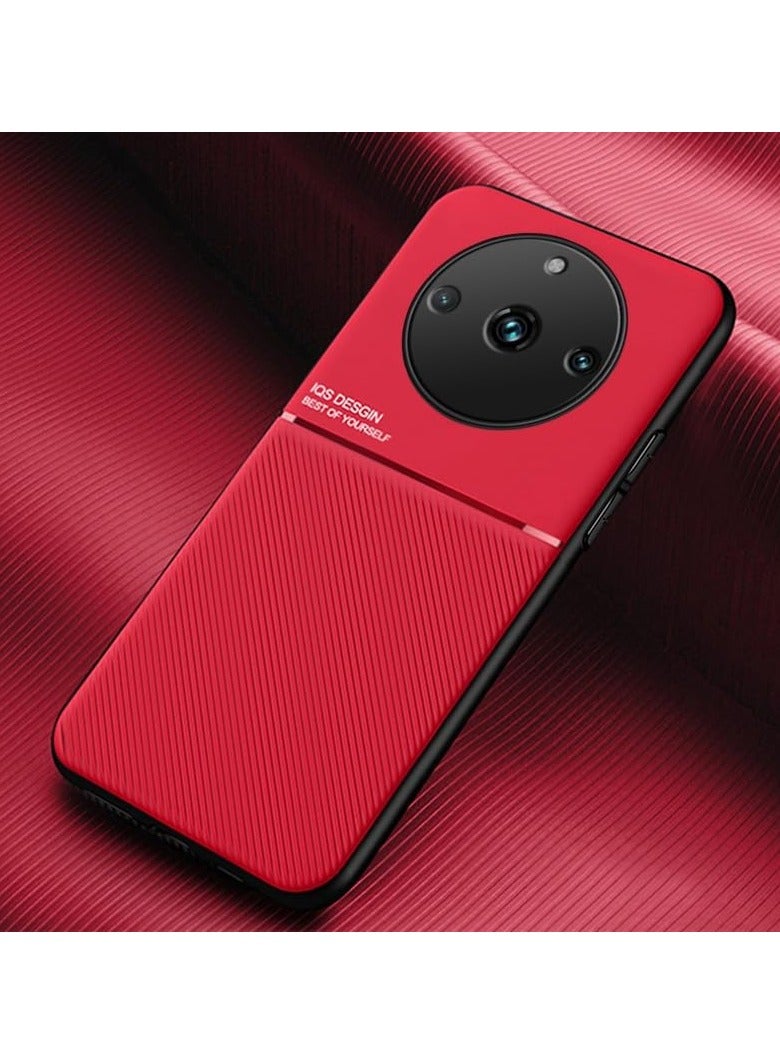 General Realme 11 Pro Plus Case Car Magnetic Bracket Shockproof Capas Realme11 Pro Plus Cover Soft Frame Fundas 