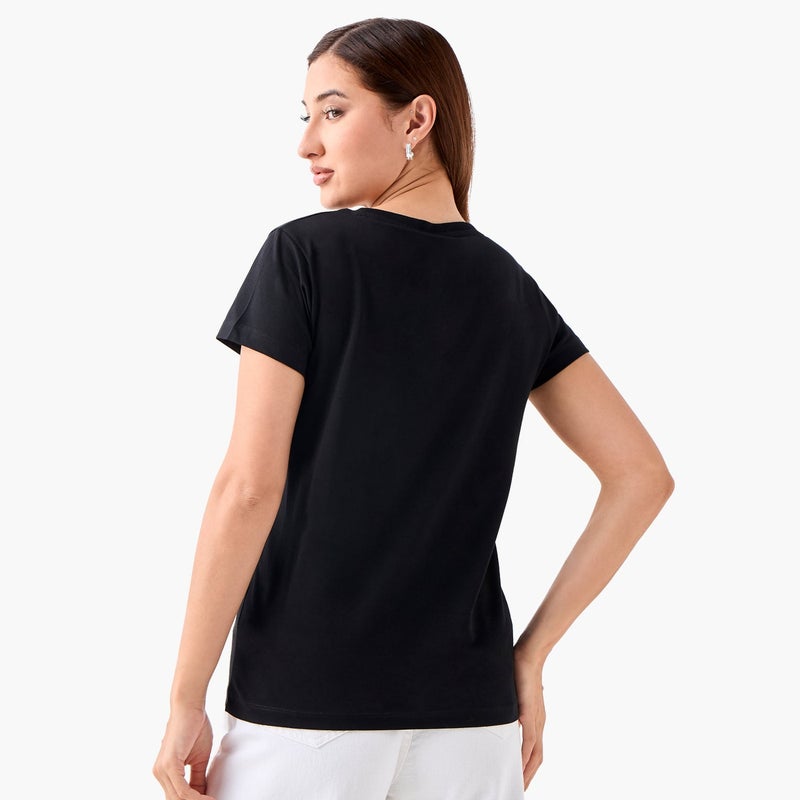 SP Characters T-shirt with Hello Kitty Print Cotton - Image 4