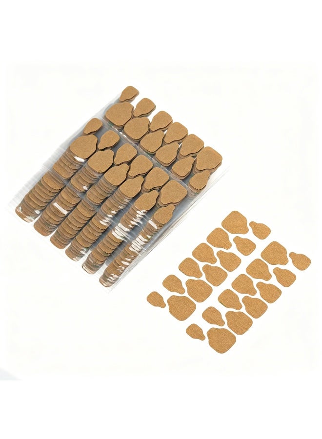 ChicAbode Nail Glue Stickers, Double Side for Press on Nails Stickers,Waterproof Breathable False Nail Tips Jelly Adhesive Nail Tabs Glue (25 Sheets/600 Pcs) - Image 1