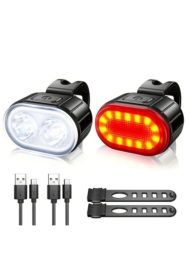 قطعتان من مصباح الرأس عالي السطوع بدون استخدام اليدين مع 6 أوضاع، قابلة لإعادة الشحن عبر USB، ومقاومة للماء وفقًا لمعيار IP65 - Image 5