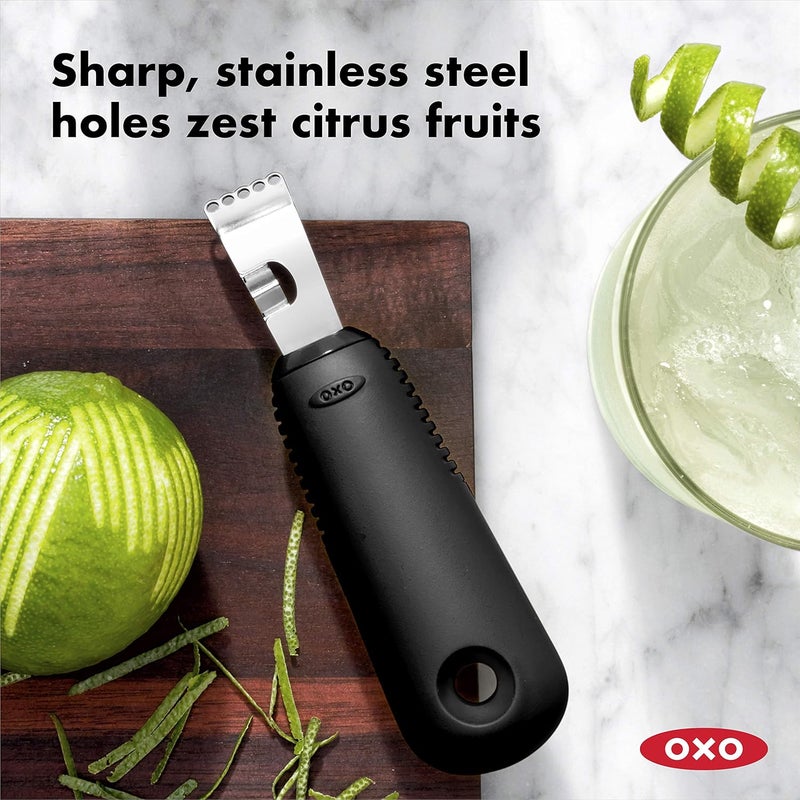 OXO Good Grips Citrus Zester With Channel Knife - Image 3