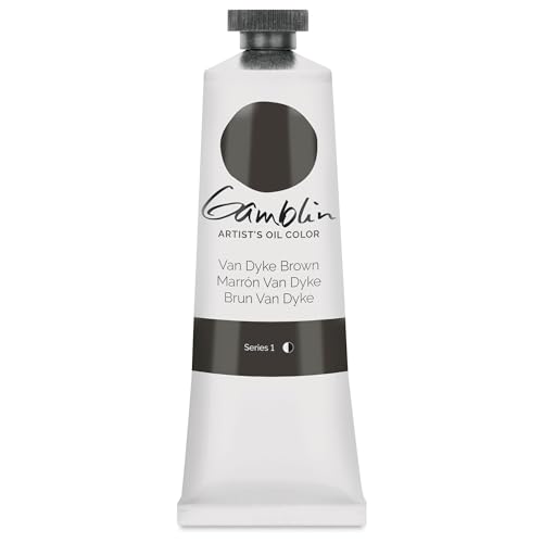 Gamblin Artist Oil 37Ml Van Dyke Brown - Image 5