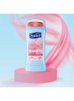 Suave مزيل العرق ومضاد التعرق ومزيل العرق من بودرة مزيل العرق للنساء، حماية من الروائح والرطوبة لمدة 48 ساعة، 2.6 أونصة  - Image 5