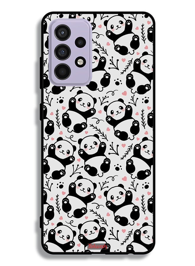 Tolwak Samsung Galaxy A52s 5G Protective Case Cover Pattern Of Panda - Image 1