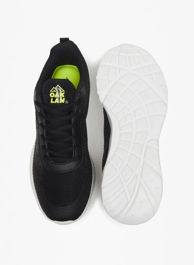 Oaklan by Shoexpress Men's Textured Lace-Up Sports Shoes