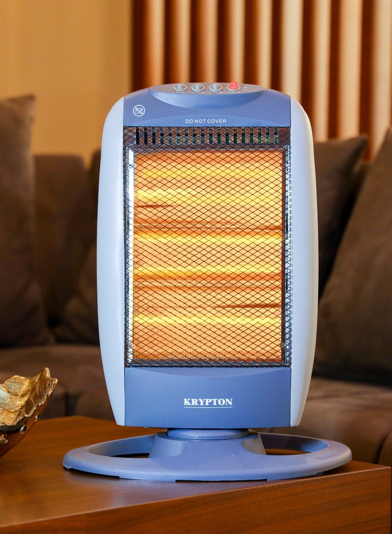 KRYPTON Halogen Heater 1200 W KNHH6366 White - Image 1