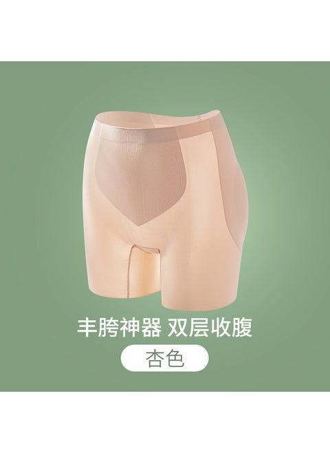Womens Hip Enhancing Panties With Wide Pad Underpants Shaping Waist Summer Thin Bottoms Shoes Comfortable G-Strings skin color