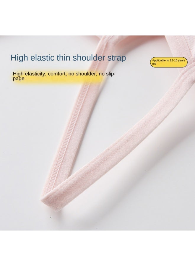 DEESHA Posture-correcting 2-piece Set】fixed-cup Bra For Girls Aged 12-16 - Anti-hunchback Support For Developing Teens - Image 5